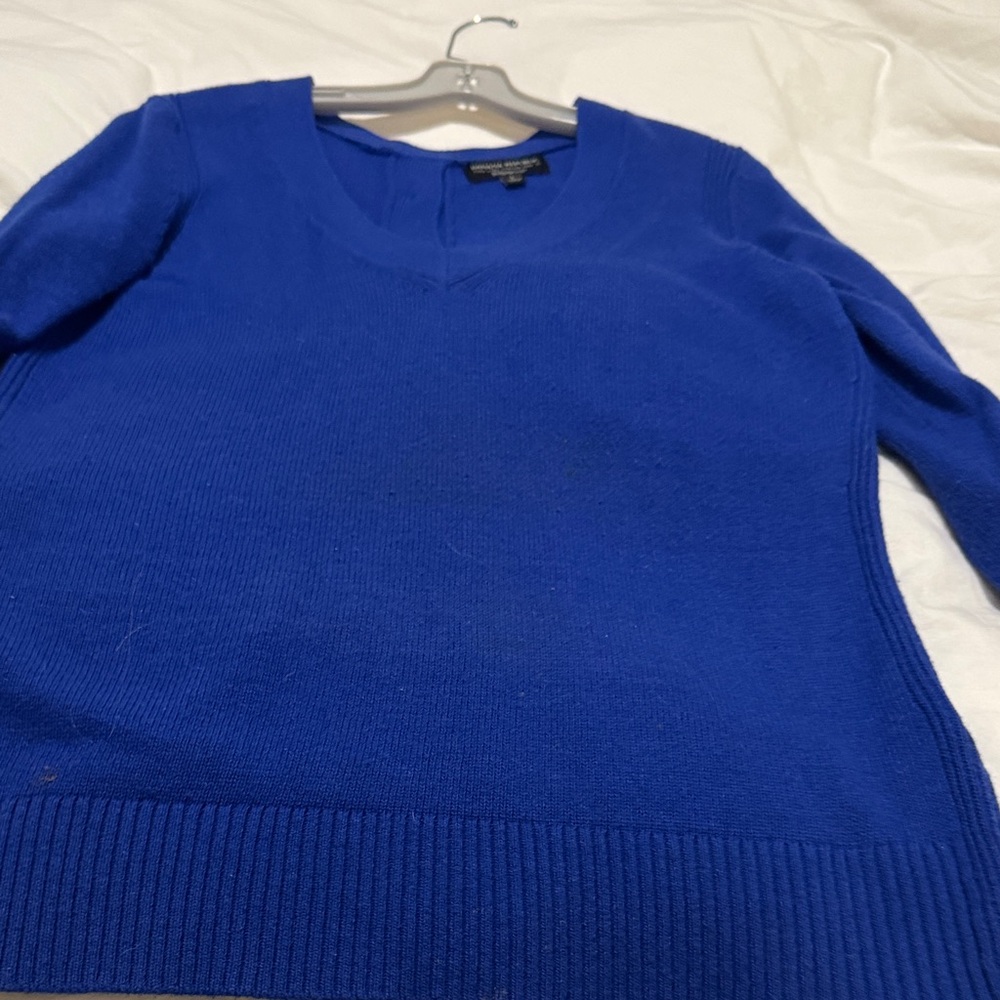 Banana Republic Royal Blue Knit Top